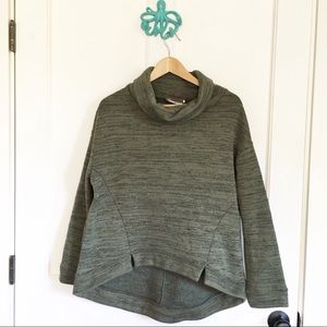 {Anthro} Saturday Sunday Cowl Neck Sweatshirt Sm
